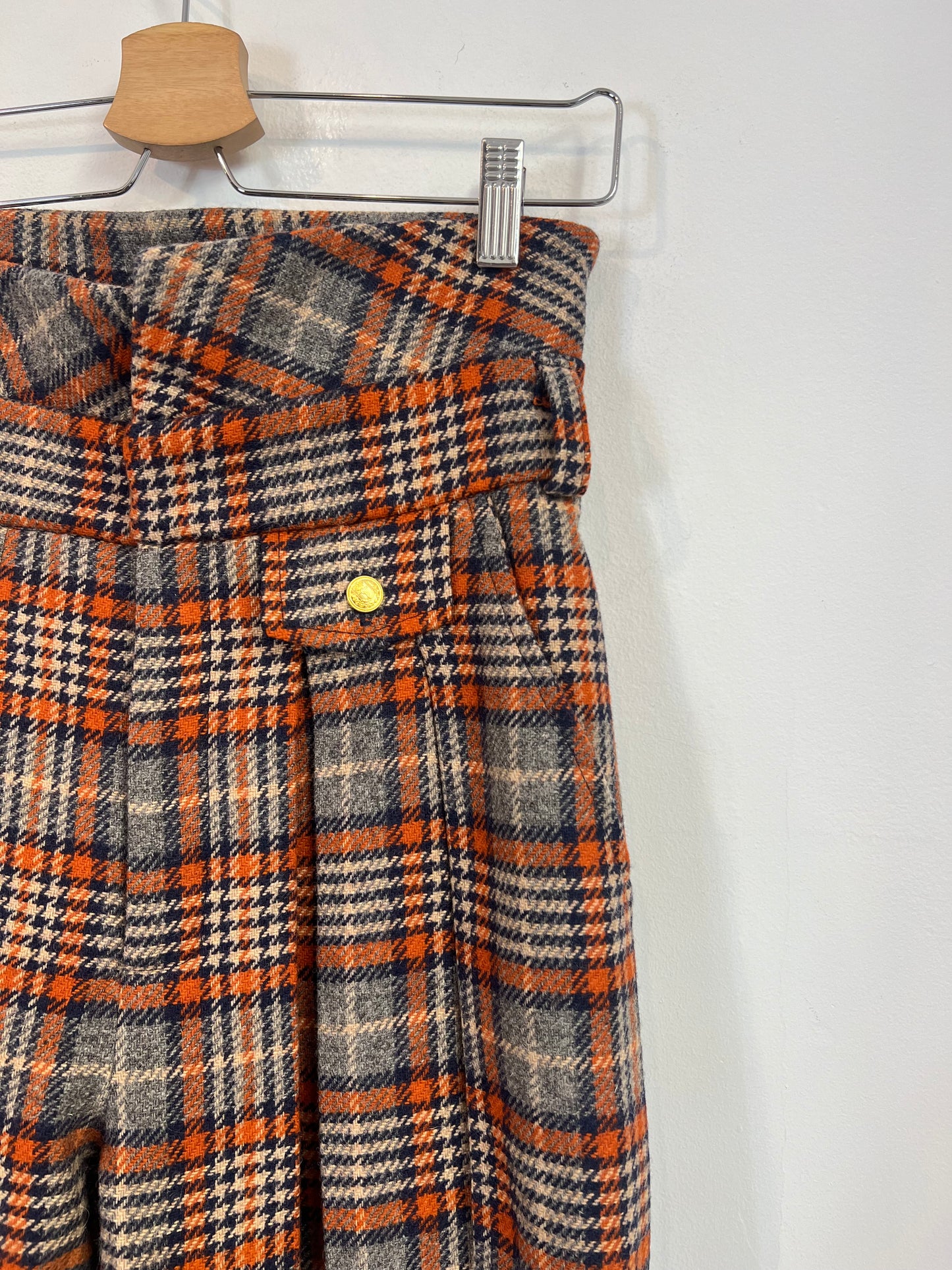 PALOMA LAJUD. Total look lana cuadros. T XS