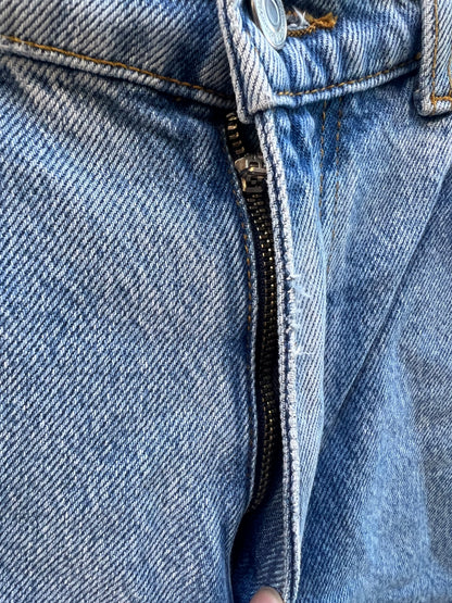 ZARA. Denim recto claro. T 36