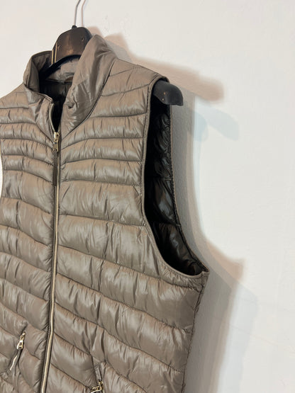 MANGO. Light beige Ts feathers