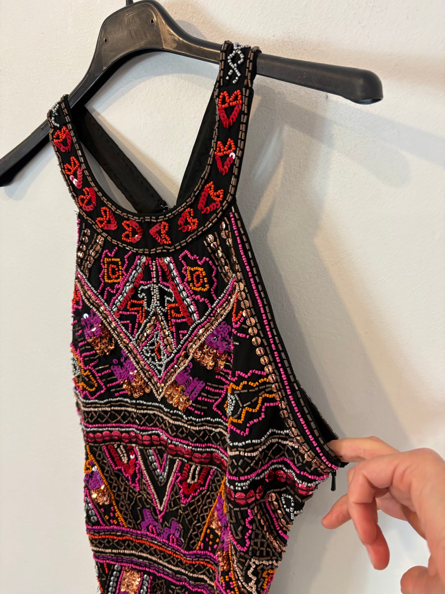 ASOS. Mono corto pedrería. T 38