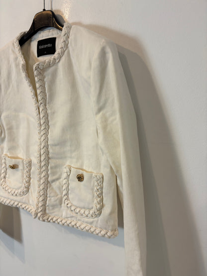 TINTORETTO. Chaqueta blanca detalles. T S