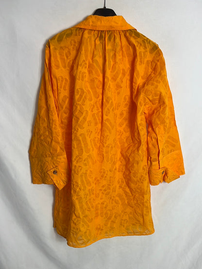 NANUSHKA. Blusa textura estilo vintage. T M/L