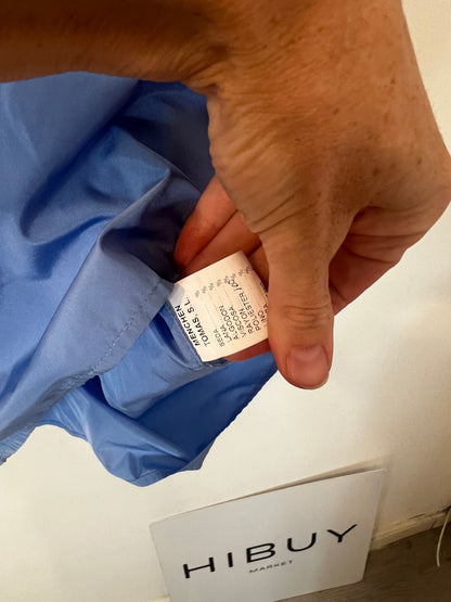 MENHCEN TOMAS. Blusa azul textura