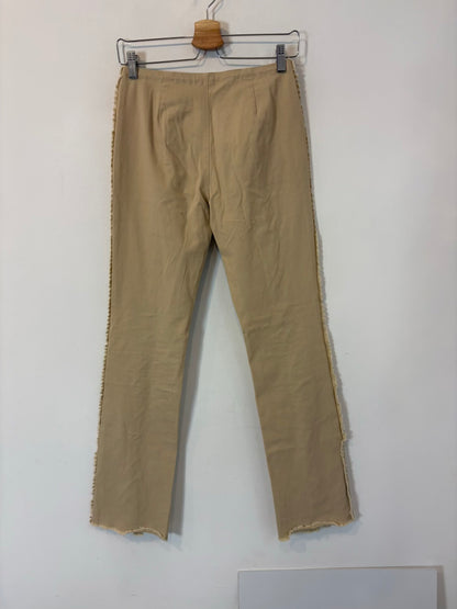 MAIS x FRIDA. Pantalón beige cuerdas