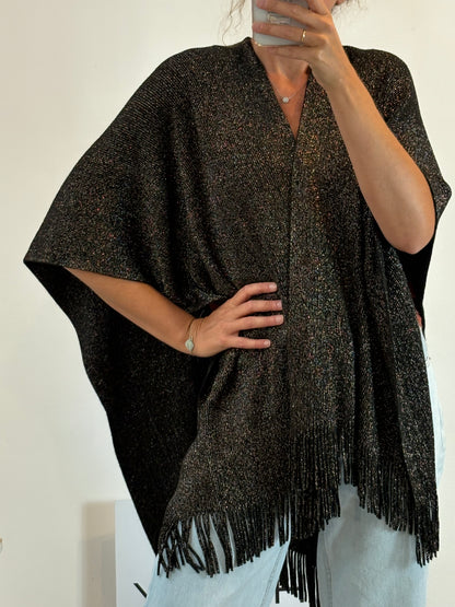 MARKS&SPENCER. Poncho punto hilos