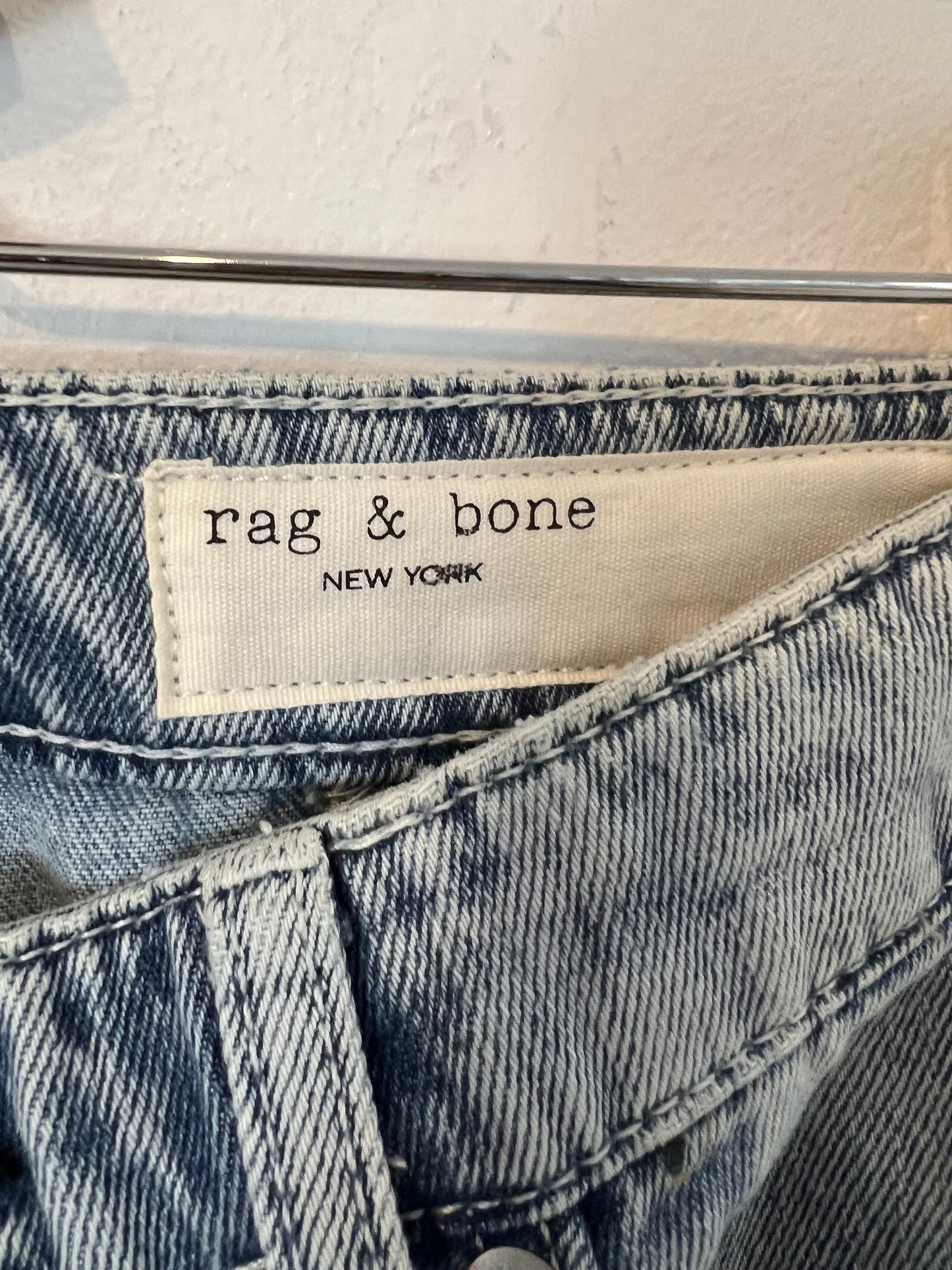 RAG&BONE. Pantalón ancho denim T.38