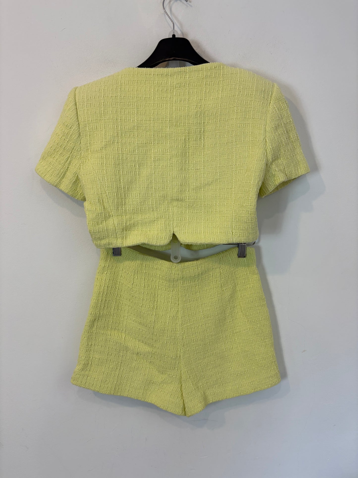 ZARA. Conjunto tweed lima