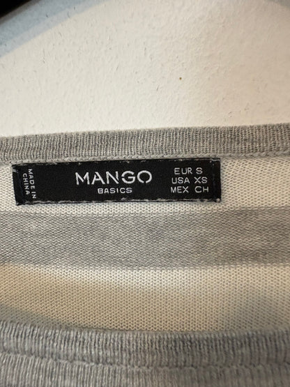 MANGO. Jersey fino rayas