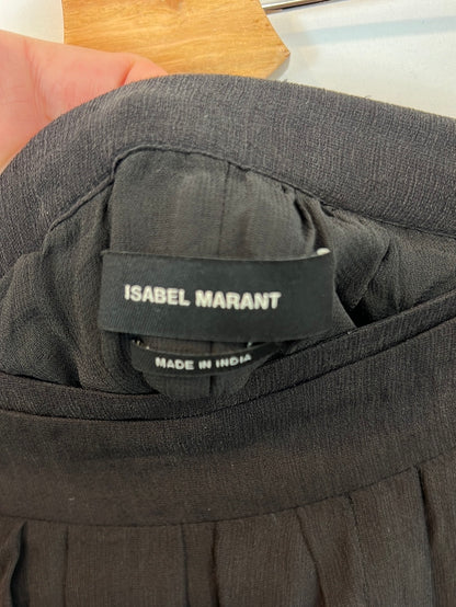 ISABEL MARANT. Long silk wrap skirt, size 38