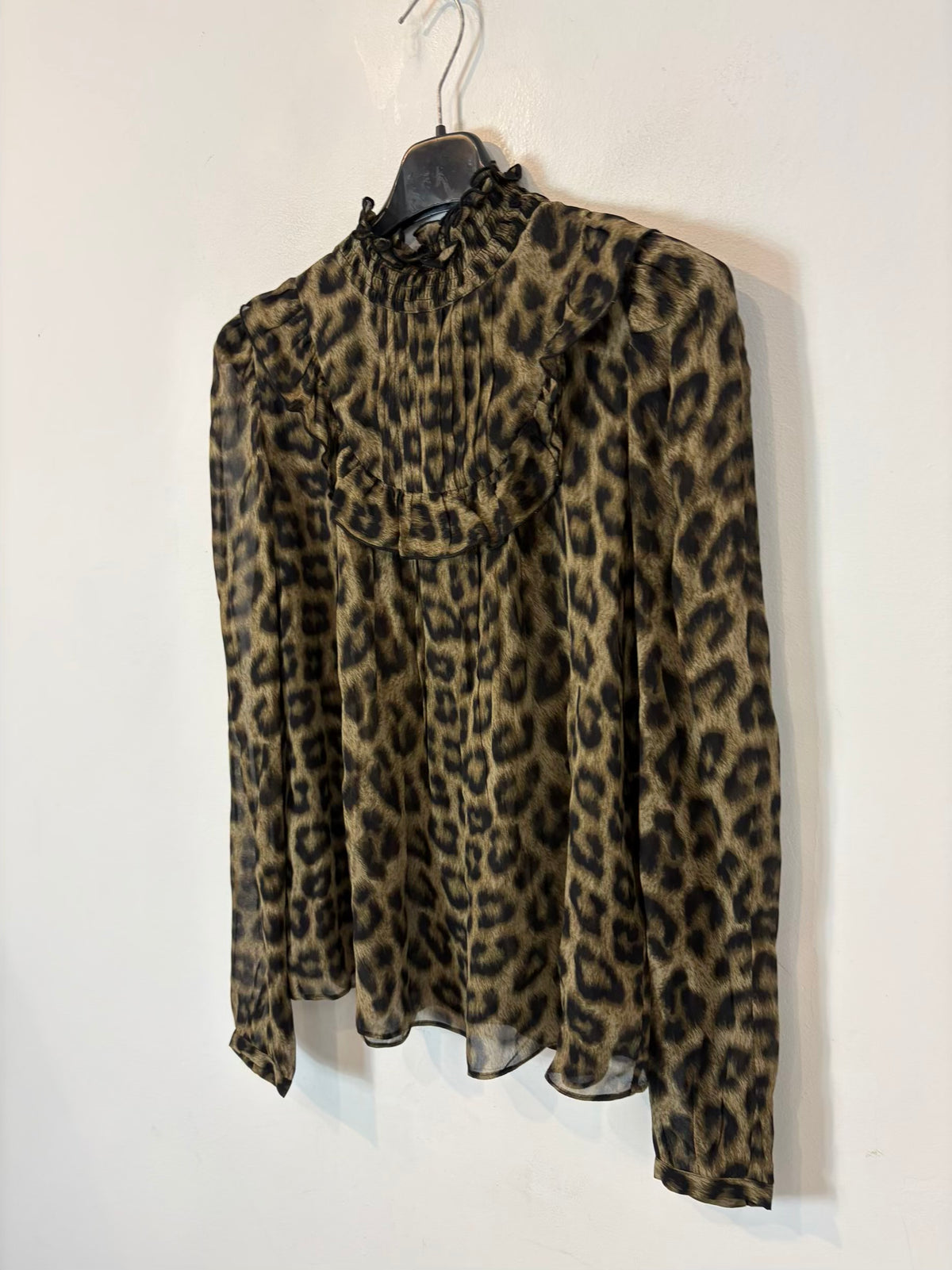BA&SH. Blusa animal print fluida