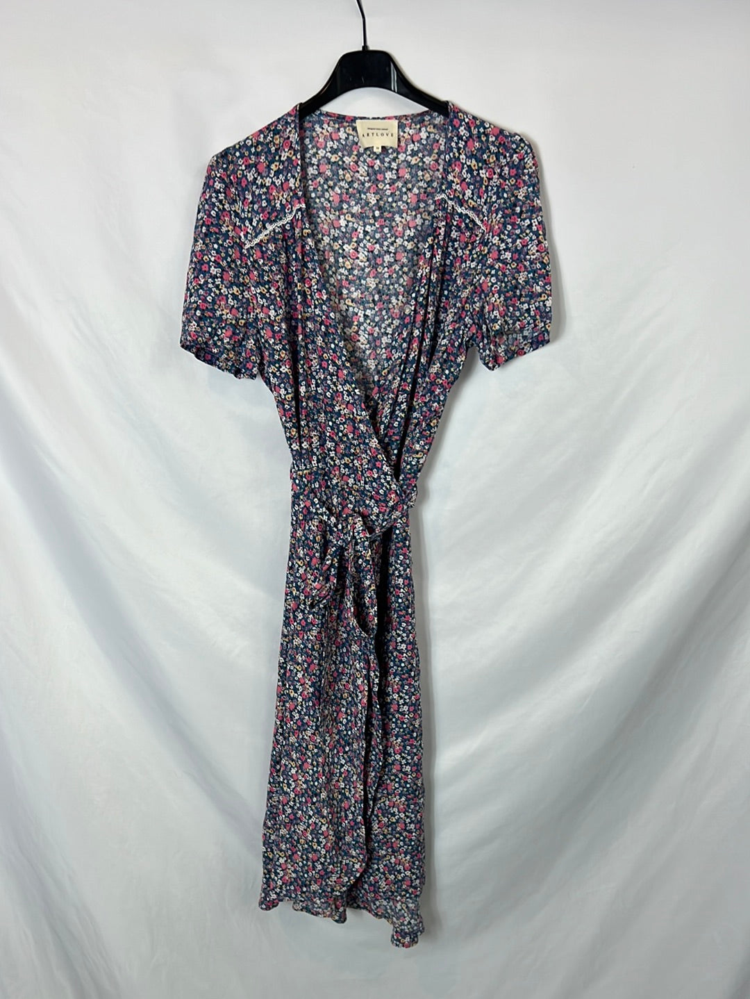 ARTLOVE. Mini floral midi dress T.36