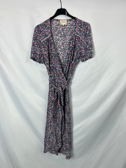 ARTLOVE. Mini floral midi dress T.36