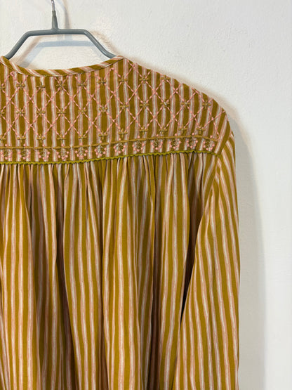 LOUISE MISHA. Blusa fluida detalle hombros