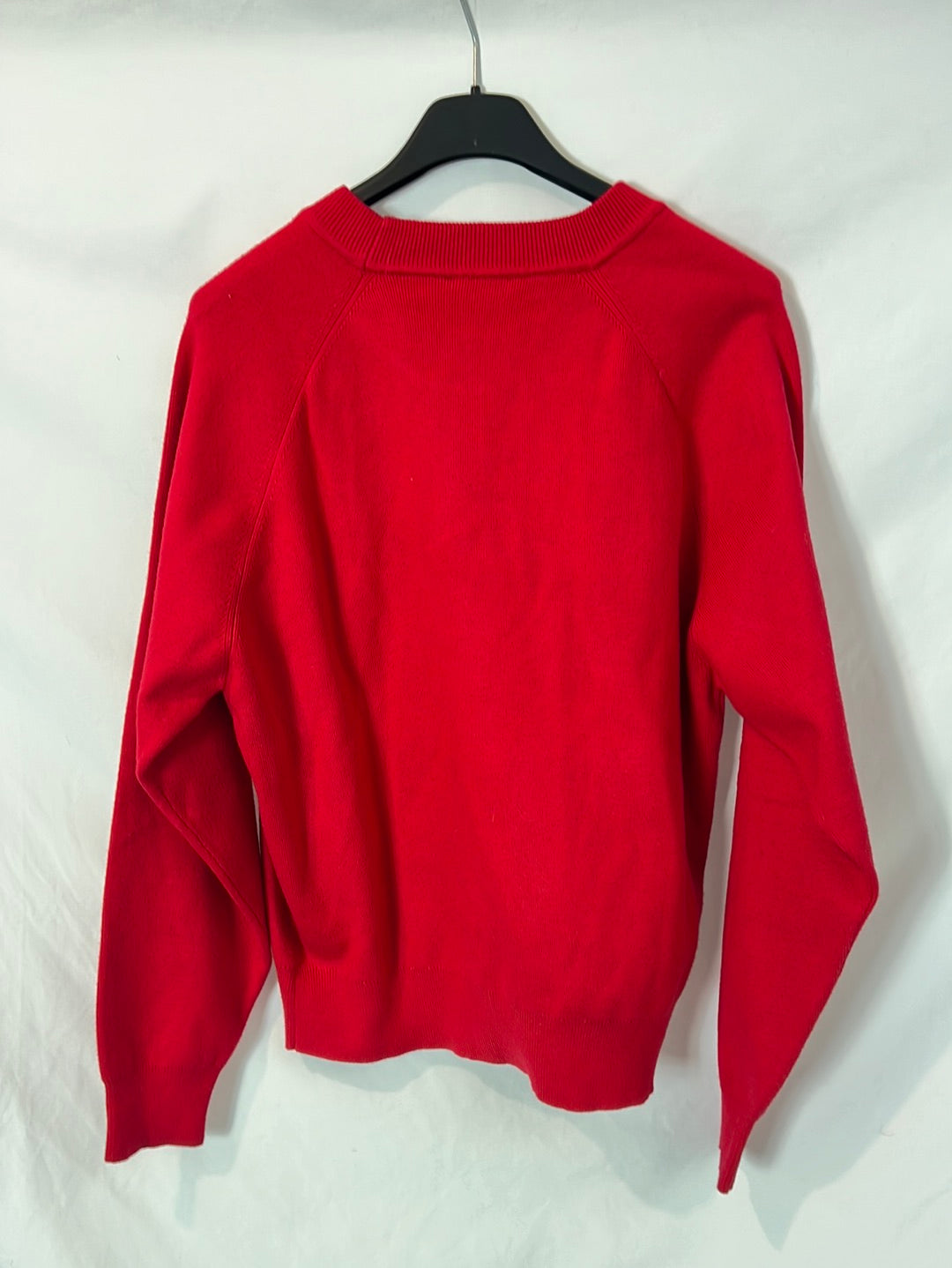 ORFEO. Jersey rojo cuello redondo. T M
