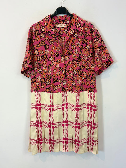 MARNI x UNIQLO. Vestido mult estampado tablas