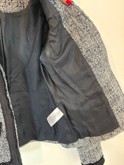 MICHAEL KORS. Chaqueta tweed tonso azules