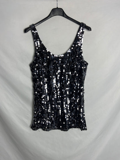 MAJE. Sequin top. T 0 (s/m) Tare