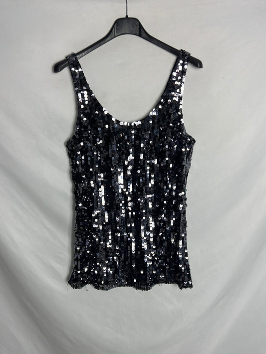 MAJE. Sequin top. T 0 (s/m) Tare