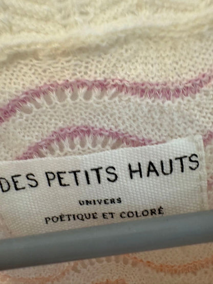 DES PETITS HAUTS. Top punto detalles colores