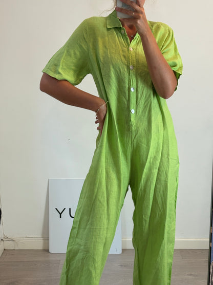 OTRAS. Mono verde lino. T. M