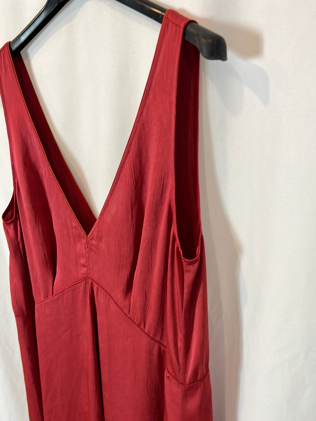 FORTE FORTE. Long flowing satin dress. Size 0 (XS/S)