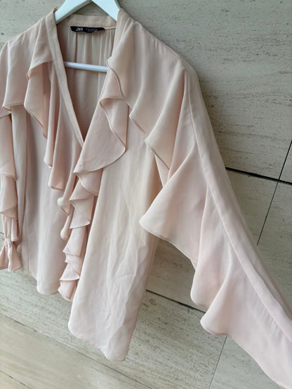 ZARA. Basic white T-shirt. TM