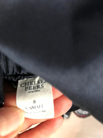 CHELSEA PEERS. Conjunto estampado cebras azul