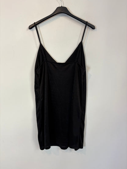 ZARA. Black flowing short dress. TL