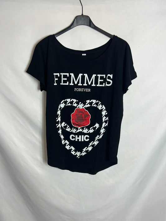 OTHER. Black lettering t-shirt. TM