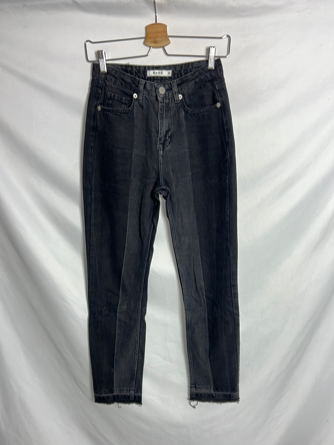 NA-KD. Two-tone denim pants. T 34