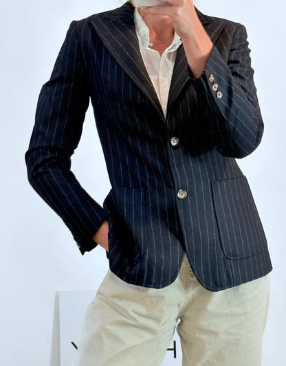 MAN 1924. Tarje de chaqueta azul rayas