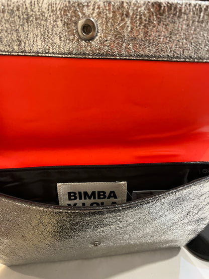 BIMBA Y LOLA. Silver handbag