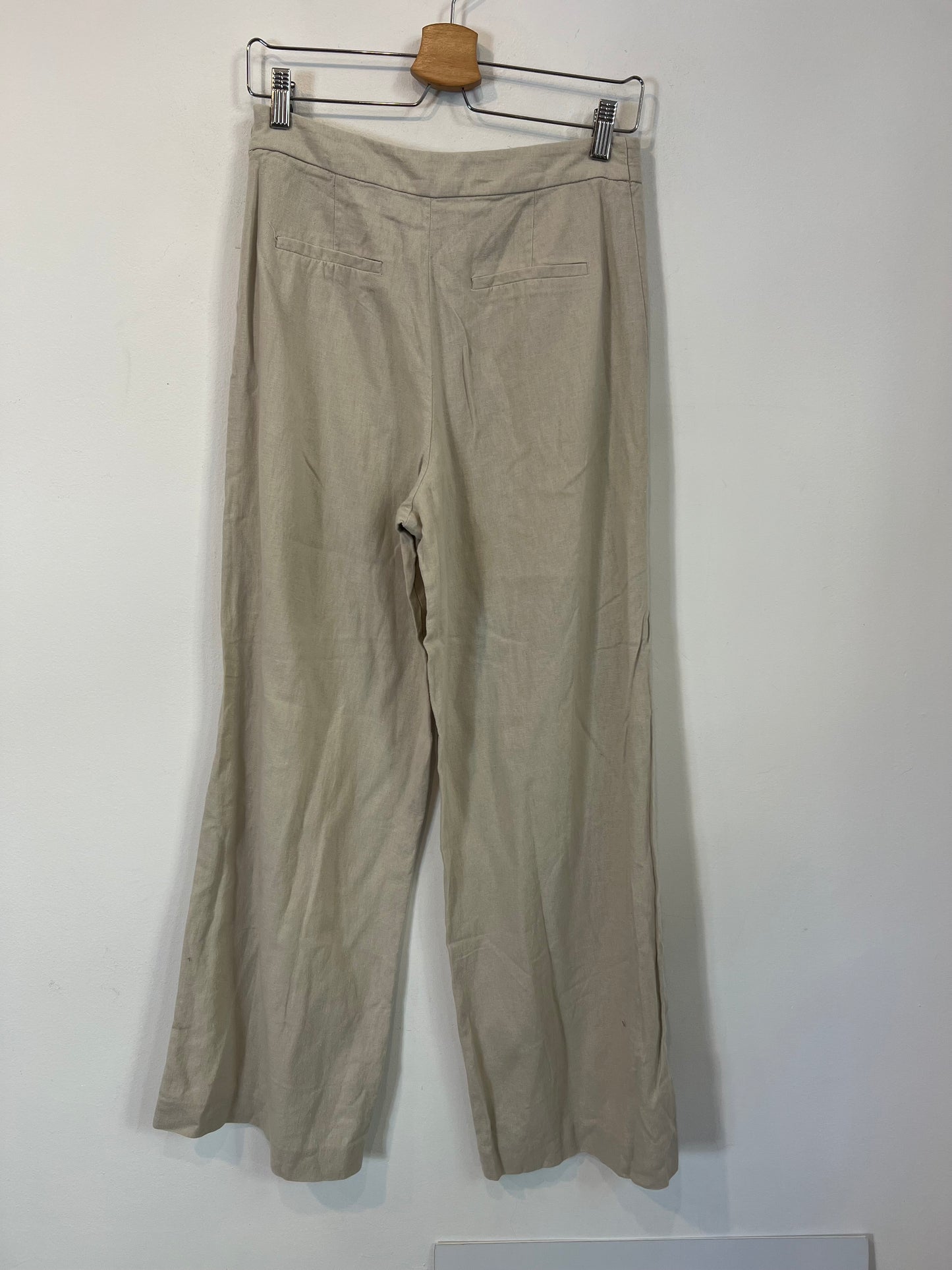 ZARA. Pantalón fluido cruzado  T.s