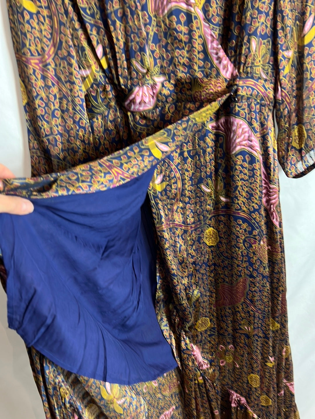 BA&amp;SH. Printed wrap dress. Size 1(S)