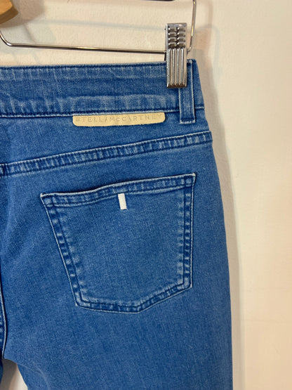 STELLAMcCARTNEY. Denim cropped flecos. T 28 (38)