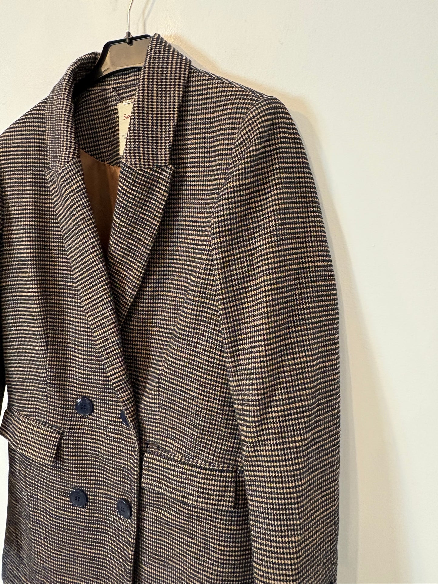 SALSA. Blazer cruzada jaspeada