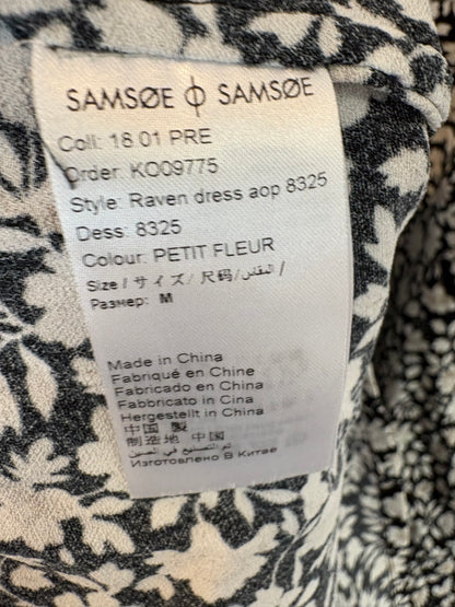 SAMSOE SAMSOE. Vestido largo estampado