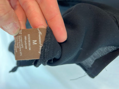 AMERICAN VINTAGE. Top negro textura bolsillo. T M