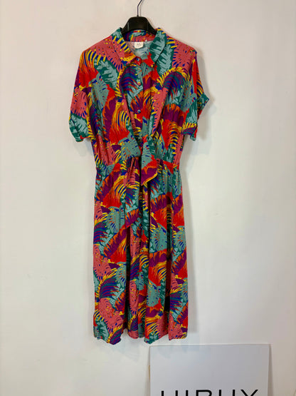 MARIE SIXTINE. Vestido midi estampado colores