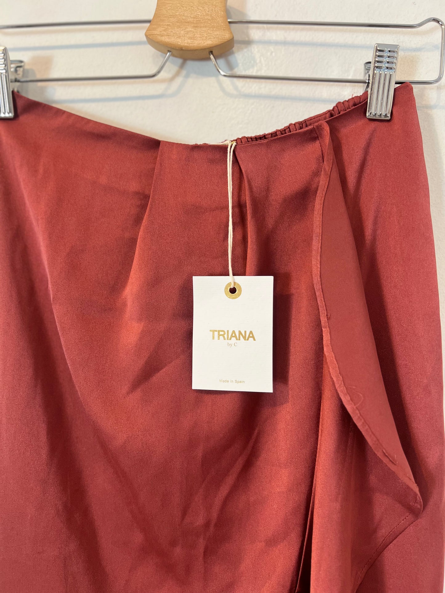 TRIANA BY C. Falda midi  volante T.s