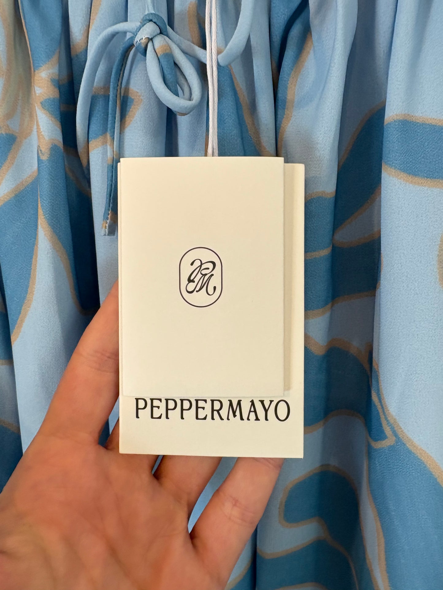 PEPPERMAYO. Falda larga estampado retro vuelo. T S