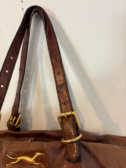 BIMBA Y LOLA. Bolso piel doble asa