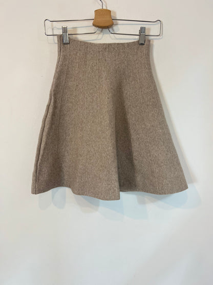 OTRAS. Falda beige espiga TU (32)