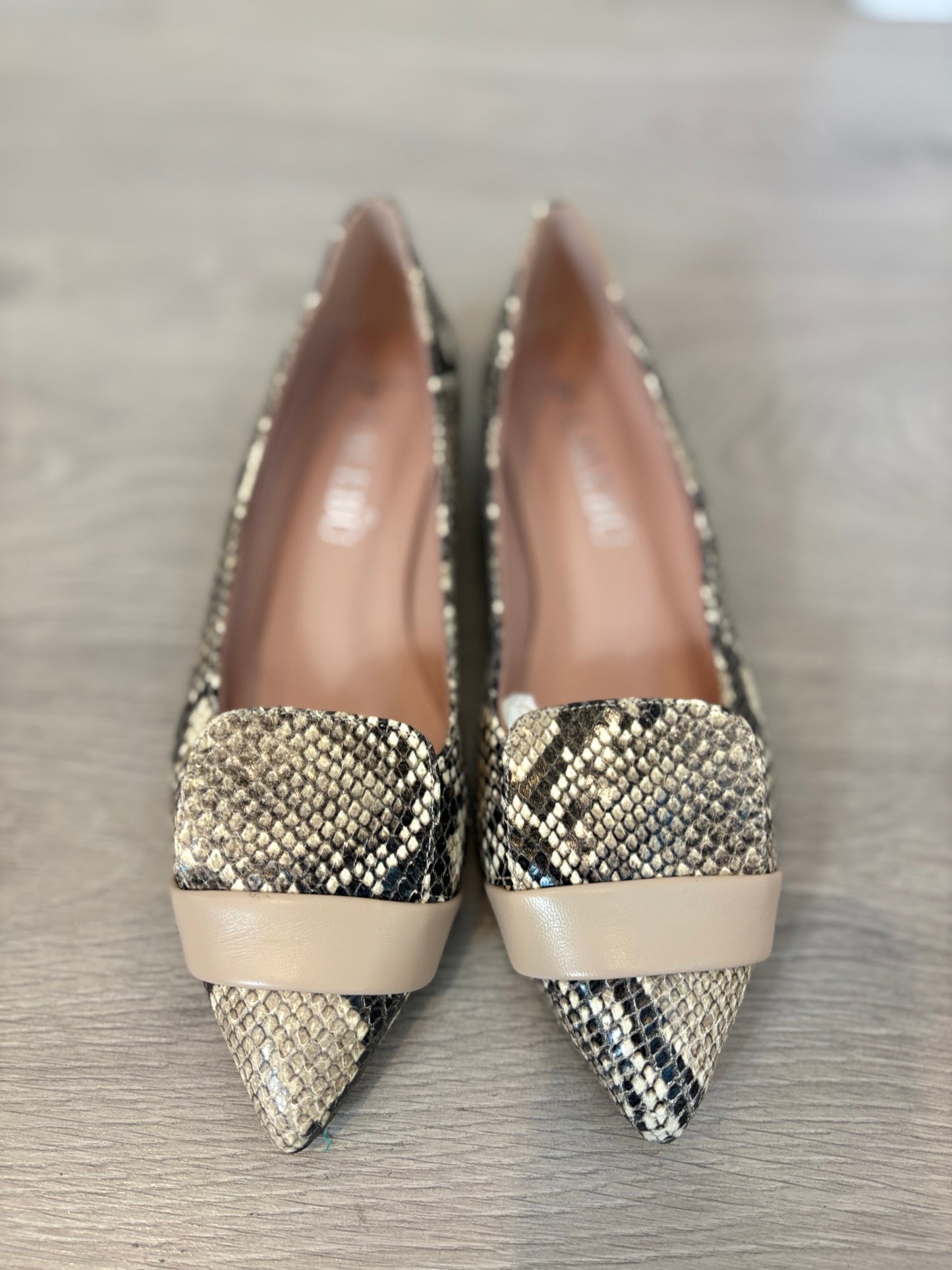 LALEBÚ. Zapato piel animal print. T 37