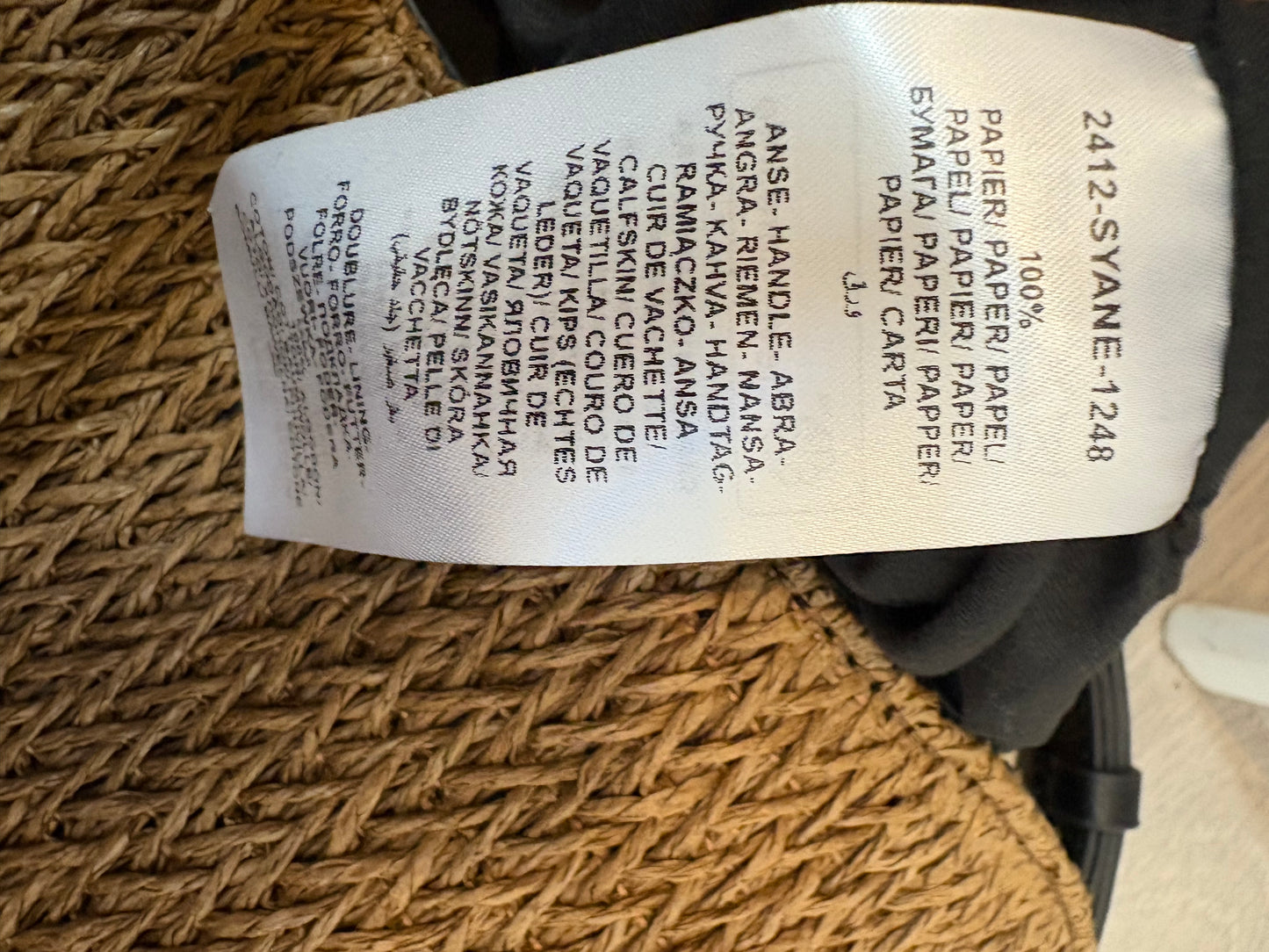 CAROLL. Bolso marrón con piel