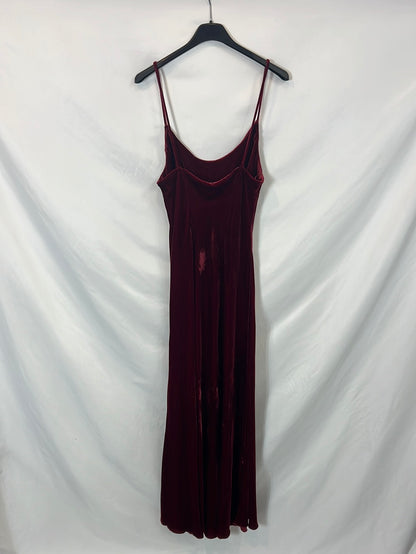 ZARA. Ts velvet midi dress