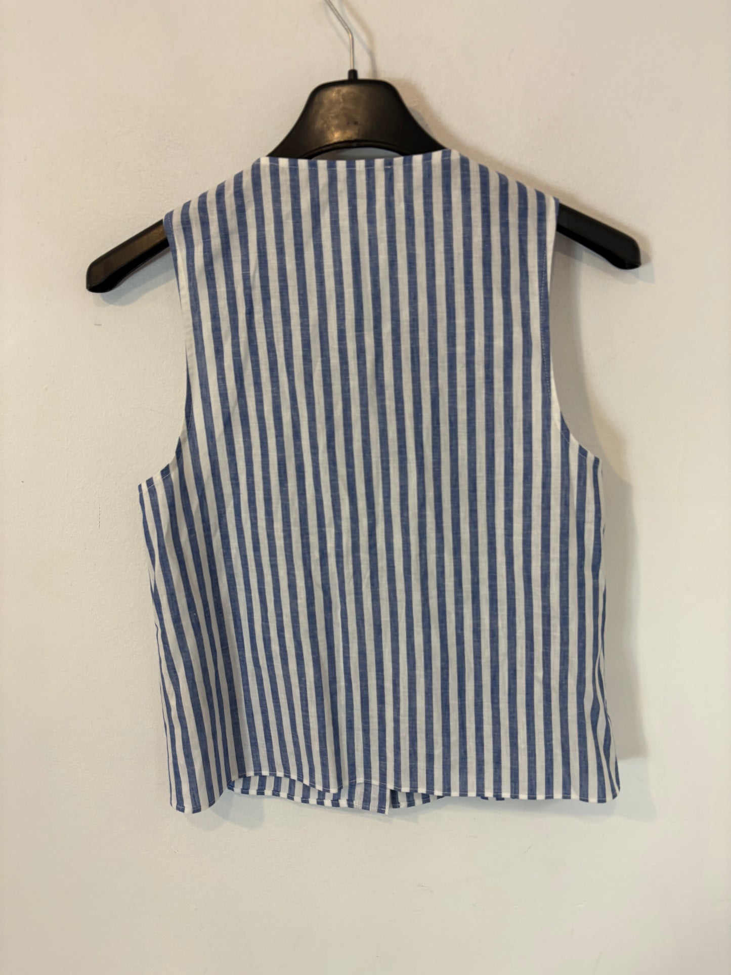 SÉZANE. Conjunto top y falda larga rayas mezcla