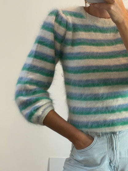 ZARA. Black stretch knit top. TL