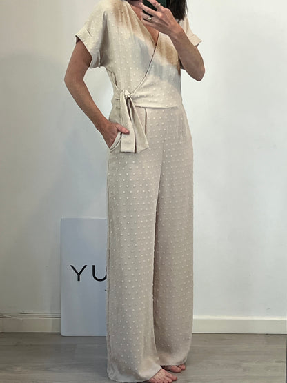 CORTEFIEL. Mono beige textura. T S