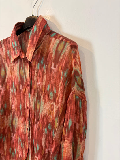 OTRAS. Blusa estampado abstracto. T S